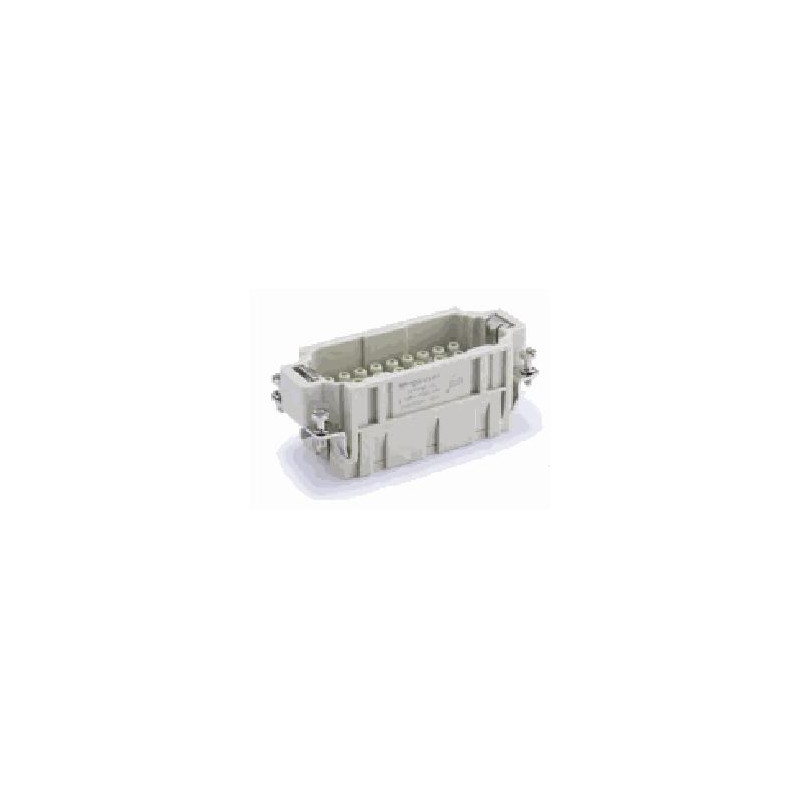 Insert HEE, Raccordement à Sertir, mâle, 32 pin, 16A, Polycarbonate, 16B|32B 